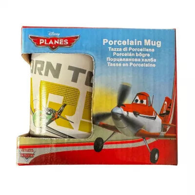 Taza Infantil 300ml Cars, Aviones y Patrulla Canina | Diseño Divertido