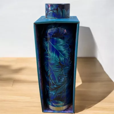 Botella Térmica Quokka 630ml Acero Inox Verde Sin BPA