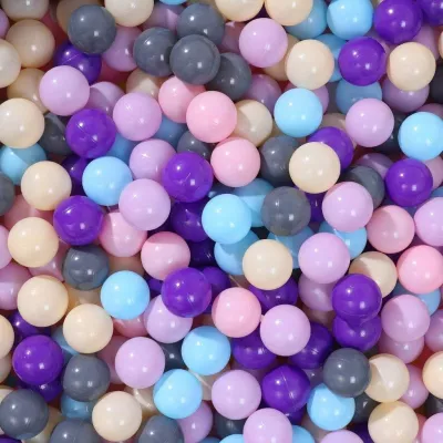 Pelotas Maca Lila 5,5cm para Parque Infantil