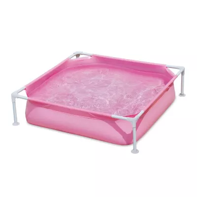 Piscina Infantil Rosa Solmar 122x122 cm Exterior