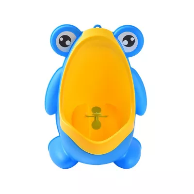 Orinal Infantil Rana Azul Antigoteo para Bebés y Niños