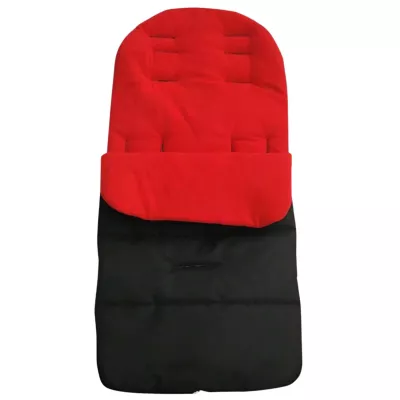 Saco dormir bebé rojo impermeable para cochecito invierno