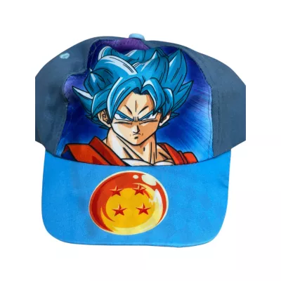 Gorra infantil Dragon Ball azul 51-54cm | Gorro niño oficial