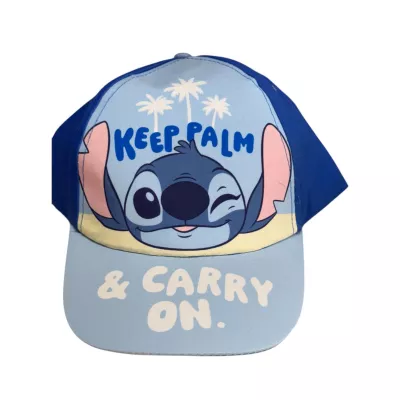 Gorra infantil Stitch azul 51-54cm | Gorro niño personaje Disney