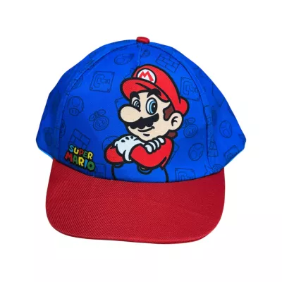 Gorra infantil Super Mario 56cm | Gorro niño personaje oficial