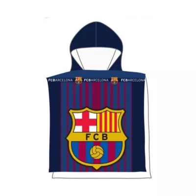 Poncho Bluey infantil microfibra 55x110cm para playa y piscina