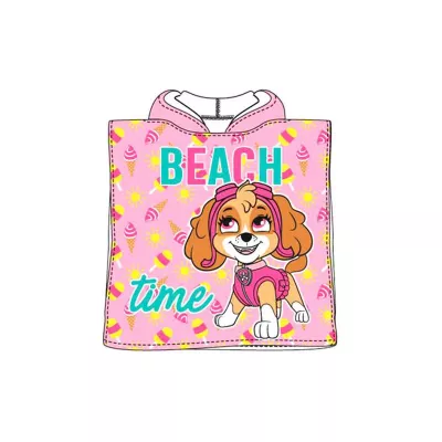 Poncho FC Barcelona infantil microfibra 55x110cm playa piscina