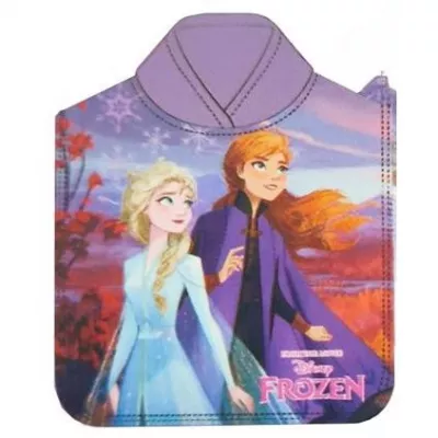 Poncho Patrulla Canina infantil microfibra 55x110cm playa piscina