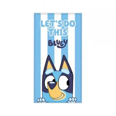 Toalla Bluey Infantil Microfibra 70x140cm Playa Piscina Niños