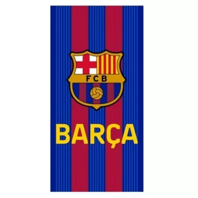 Toalla FC Barcelona Infantil 70x140cm Microfibra Oficial Playa