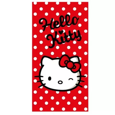 Toalla Hello Kitty Niña 70x140cm Microfibra Playa Piscina Oficial