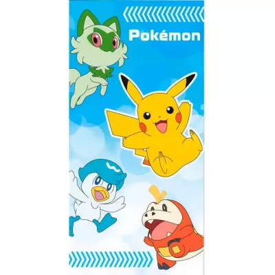Toalla Pokémon Pikachu infantil microfibra 70x140cm piscina playa