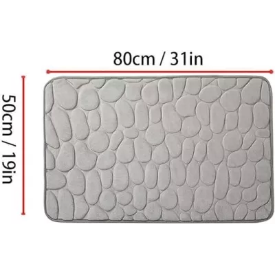 Alfombra Antideslizante Efecto Piedra | Elegancia y Seguridad en tu Hogar